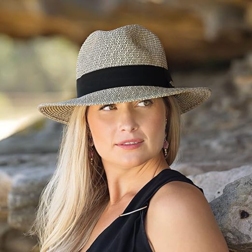 Wallaroo Hat Women's Josie Fedora UPF 50+ - Picture 4 of 13